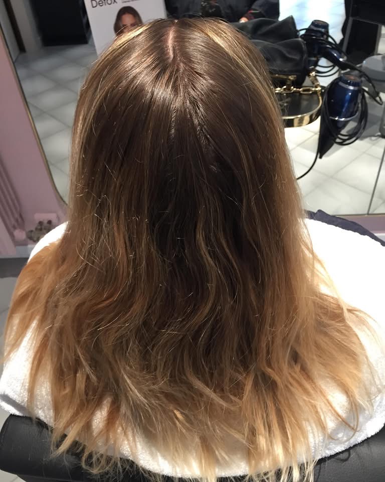Capelli prima del trattamento